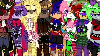 Los originales y los Glamrock reaccionan a sus memes // 1/2  // Laika 7w7....