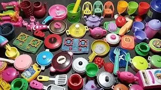 4 minutes satisfying with unboxing cute miniature laundry playsets | ASMR toys