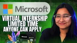 Microsoft Internship June 2026 (FREE) | Work From Home + Certificate + Free |