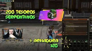 Abrimos 200 Tesoros Serpentinos + intentamos ARMADURA 120  🐍🐍 Metin2 Tigerghost