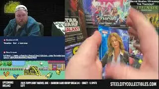 2025 Topps Marvel Studios Chrome Sapphire Edition Hobby Box -- Random Pack Group Break #1 -- Mikey