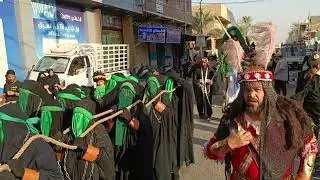 مسيرة أهالي السماوه في الحله