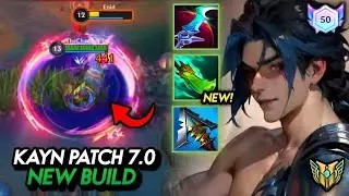 Wild Rift: NEW ITEMS MADE RED KAYN BROKEN AGAIN!! 💀 (PATCH 7.0 NEW BUILD) 