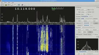 3C0L received with Airspy HF+ and Gqrx v2.9