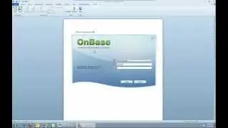 Hyland Software - MS Office Integrations for OnBase.wmv