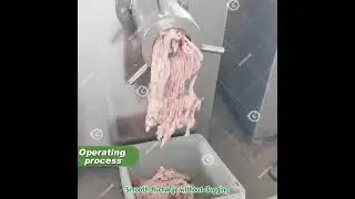Electric Large Frozen Meat Grinder Commercial #gondormachinery  #meatgrinder #meatgrinding