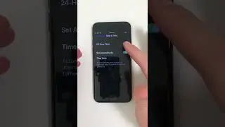 Как изменить дату и время на iPhone или iPad #Shorts