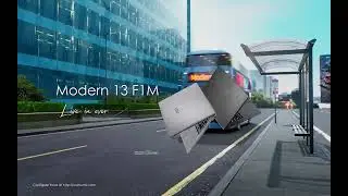 Modern 13 F1M &mdash; Живи ежедневной страстью | MSI