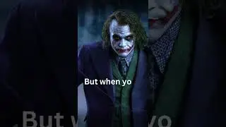 JOKER (HEATH LEDGER) QUOTE | PART 1