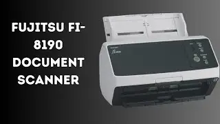 Best Office Scanner for High-Volume Scanning, Duplex Speed & ID Cards | Fujitsu fi-8190 Review
