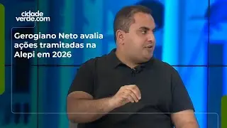 Gerogiano Neto avalia ações tramitadas na Alepi em 2026