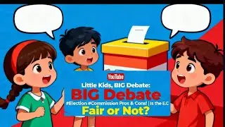 🔥 Little Kids, BIG Debate: #Election #Commission Pros & Cons!| Is the E.C #INDIA Fair? 🤔 #VIRAL 