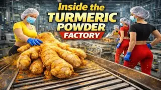 Inside the Turmeric Powder Factory &ndash; How Millions of Units Are Made Daily