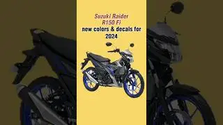 Colors & Price update for 2024 Suzuki Raider R150 Fi #suzukimotorcycles #suzukiraider150