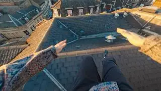 POV по скоростному паркуру и восхождению