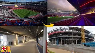 Camp Nou Update &mdash; VIP Tunnel, Concrete Pour & Stunning Exterior Progress (October 29,2025)