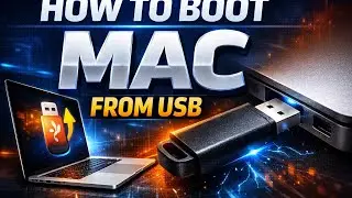 КАК ЗАГРУЗИТЬ MACBOOK С USB-НАКОПИТЕЛЯ