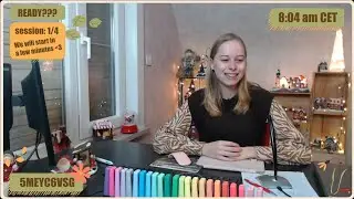 Study with me live 4 HOURS 💪 Last stream of 2024! ✍️💬 Study motivation | 50/10