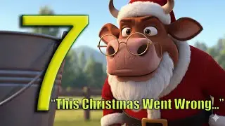 Cow Christmas #cartoon #3danimation #pixarstyle #animation #animatedshort #cartoon #3danimation