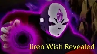 Jiren's Wish Revealed