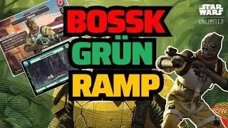 Star Wars Unlimited Bossk Gr&uuml;n Deck Guide - Schneller Rampen geht nicht!