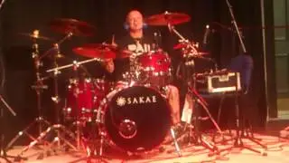Russell Gilbrook at the Welsh Drum Fair