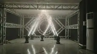 moving head spark machine