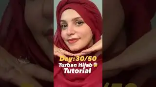 Turban Hijab Tutorial👳&zwj;♀️🧕❤️ #youtube #ytshorts #hijabtutorial #hijab #fashion #makeup #subscribe