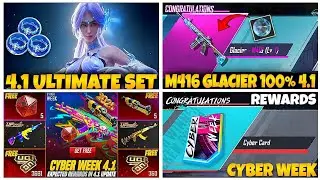 🤯 M416 GLACIER 100% RETURN | CYBER WEEK CONFIRM | A16 BONUS PASS LEAKS | NEW ULTIMATE | PUBGM