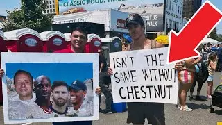 NYC July 4th Hot Dog Eating Contest (Best Moments)
