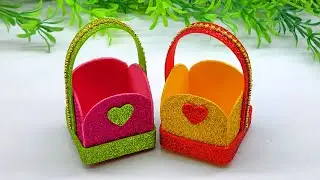 DIY Cute Mini Bag Tutorial 👜 | Handmade Gift Bag Craft (Easy)