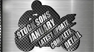 STOCK SONS JANUARY LATEST UPDATE | STOCK SONS COME BACK DETAIL |