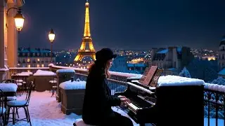 Cinematic Piano in Paris 🎹 Calm Piano Music | Paris Style Ambience
