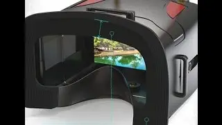Brand New Eachine VR D2 Pro 5 Inches 5.8G Diversity FPV Goggles w/ DVR Lens Adjustable