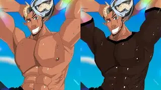 SpeedPaint | Black VTuber: Drake Igneelson Pt.9&10