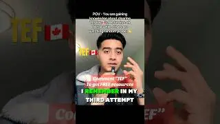 No one talks about this one thing about TEF 🇨🇦 exam. #canadaimmigration  #toronto #brampton