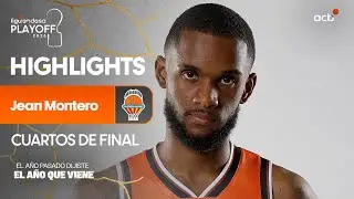JEAN MONTERO estelar directo a semifinales con 41 de valoración | Playoff Liga Endesa 2025