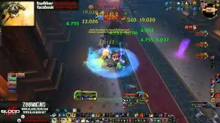 Mists of Pandaland Beta: The Stone Guard 10m Normal - 228k dps Moonkin  Muti Dot Dps test