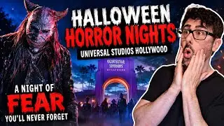 Ночи ужасов на Хэллоуин 2025 – Universal Studios Hollywood | Полный ночной блог + Лучшие ужасы