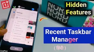 Resent Taskbar Manager Settings 📲 Hidden Features OnePlus Phone 😱 Oneplus Nord 5 
