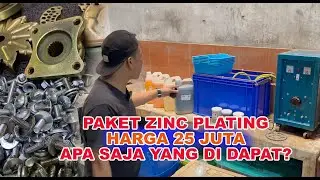 PAKET ZINC PLATING HARGA 25 JUTA APA SAJA YANG DI DAPAT
