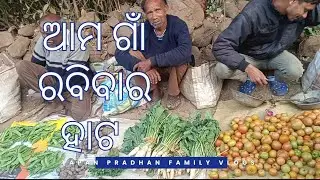 ଆସ ଯିବା ଆମ ଗାଁ ରବିବାର ହାଟ ll aso jiba amo rabibar hato buli ll Tapan pradhan family vlogs ll 