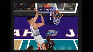 NBA LIVE 99 N64 (RetroArch) Sacramento vs Utah Simulation
