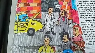 Louie DiPalma, Latka Gravas, Alex Riegert, Tony Banta and Elaine Nardo From Taxi in Rebecca's 9th Mo