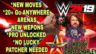 WR3D 2K19 NEW MOVES MOD BY CC&brvbar;&brvbar;UNLOCKED&brvbar;&brvbar;LINK IN DESCRIPTION&brvbar;&brvbar;NO LUCKY PATCHER NEEDED&brvbar;&brvbar;