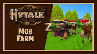 FIZ UMA MOB FARM SEM QUERER - Hytale