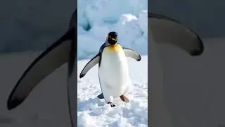 Dancing Penguin #cuteaianimals #cuteaivideos #wholesomevideo #penguin #aipenguin