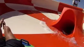 Space Ship Water Slide at Jungle Aqua Park