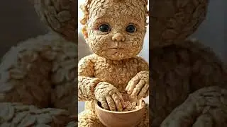Soft Chewing Baby Fruit ASMR Wet Mouth Sounds