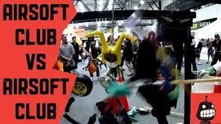 Two Airsoft Clubs Face off Stupid Robot Fighting League Style